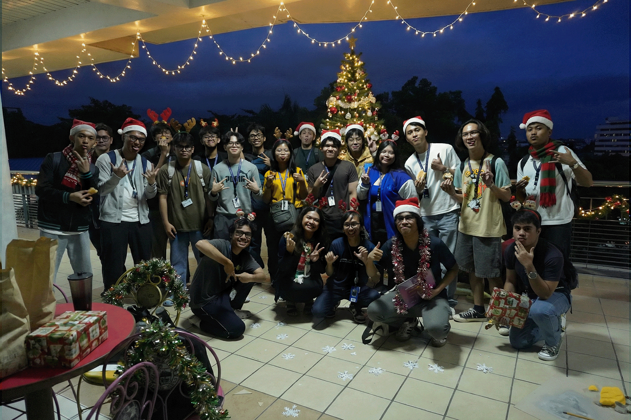 ACCESS organization members at an event
